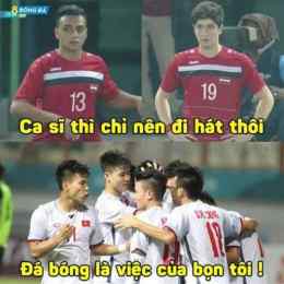 ảnh chế đá bóng
