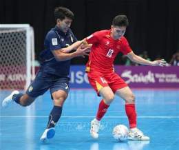 ảnh chụp màn hình bóng đá futsal châu á 2026