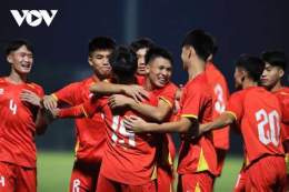 ảnh chụp màn hình bóng đá việt nam-malaysia u17