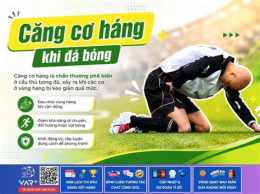 ảnh chụp màn hình căng cơ háng khi đá bóng
