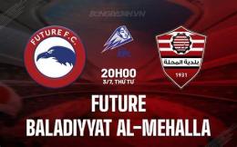 ảnh chụp màn hình câu lạc bộ bóng đá future gặp ghazl al-mehalla