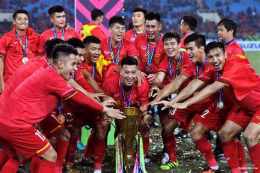 ảnh chụp màn hình đội bóng đá nam vô địch sea games 32