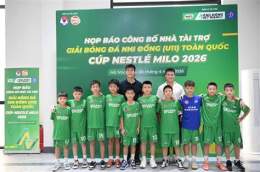 ảnh chụp màn hình giải bóng đá u11 toàn quốc 2026