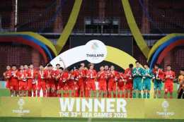 ảnh chụp màn hình huy chương đồng bóng đá nam sea games 33