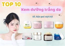 ảnh chụp màn hình kem dưỡng trắng da mặt căng bóng