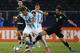 ảnh chụp màn hình kết quả bóng đá giao hữu mexico