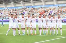 ảnh chụp màn hình kết quả bóng đá nam u23 asiad