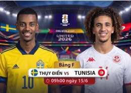 ảnh chụp màn hình kết quả bóng đá thụy điển tunisia