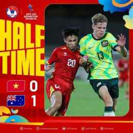ảnh chụp màn hình kết quả bóng đá u17 việt nam vs u17 australia