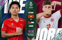 ảnh chụp màn hình kết quả bóng đá u23 việt nam và u23 jordan