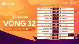 ảnh chụp màn hình lich bong da vong 32 doi