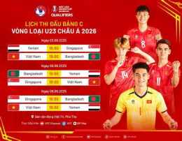 ảnh chụp màn hình lịch giải bóng đá u23 châu á
