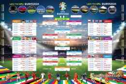 ảnh chụp màn hình lịch thi đấu bóng đá euro 2016