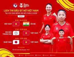 ảnh chụp màn hình lịch thi đấu bóng đá nữ các dân tộc việt nam