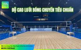 ảnh chụp màn hình lưới bóng chuyền da nữ cao bao nhiêu