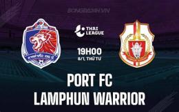 ảnh chụp màn hình port f.c. gặp câu lạc bộ bóng đá lamphun warrior