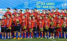 ảnh chụp màn hình sea games 31 bóng đá nam