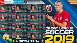 ảnh chụp màn hình tải game đá bóng dream league soccer 2019
