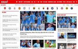 ảnh chụp màn hình trang web xem bóng đá online