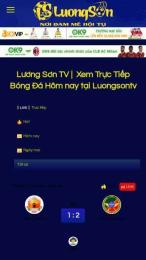 ảnh chụp màn hình trực tiếp bóng đa luongson