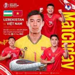 ảnh chụp màn hình trực tiếp bóng đá u23 châu á việt nam-uzbekistan