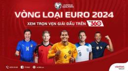 ảnh chụp màn hình xem bóng đá vòng loại euro
