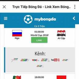 app xem bong da truc tiep tren android