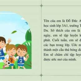 bài văn kể về ước mơ làm cầu thủ bóng đá lớp 4
