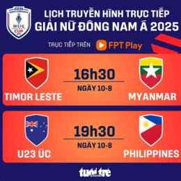 bóng đã nữ hôm nay