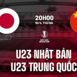 bóng đá u23 nhật bản và u23 trung quốc