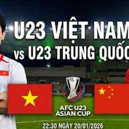 bóng đá u23 trung quốc và việt nam