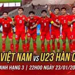 bong da u23 viet nam han quoc