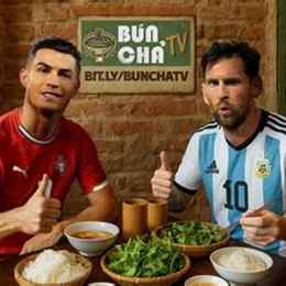 bún chả tv đá bóng