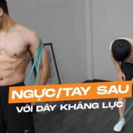 các bài tập với dây kháng lực đá bóng