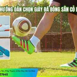 cách chọn giày đá bóng sân cỏ nhân tạo