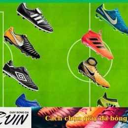 cách chọn giày đá bóng