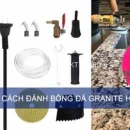 cách đánh bóng đá granite