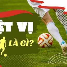 cách tính việt vị trong bóng đá