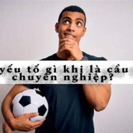 cách trở thành cầu thủ bóng đá