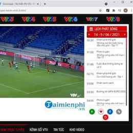 cách xem bóng đá trên vtv go