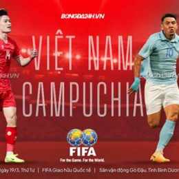 campuchia việt nam đá bóng