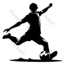 cầu thủ bóng đá vector png