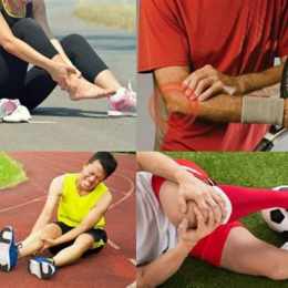 chấn thương đá bóng
