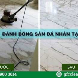 dịch vụ đánh bóng sàn đá marble