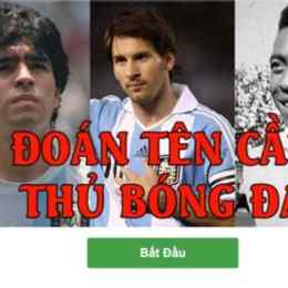 đoán tên cầu thủ bóng đá