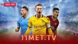 giao diện app 11met tv trực tiếp bóng đá