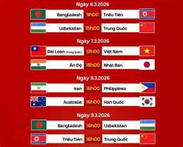 giao diện app asian game 2026 bóng đá