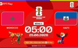 giao diện app bóng đá brazil gặp maroc