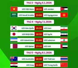 giao diện app bóng đá chung kết u23