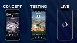 giao diện app bóng đá club